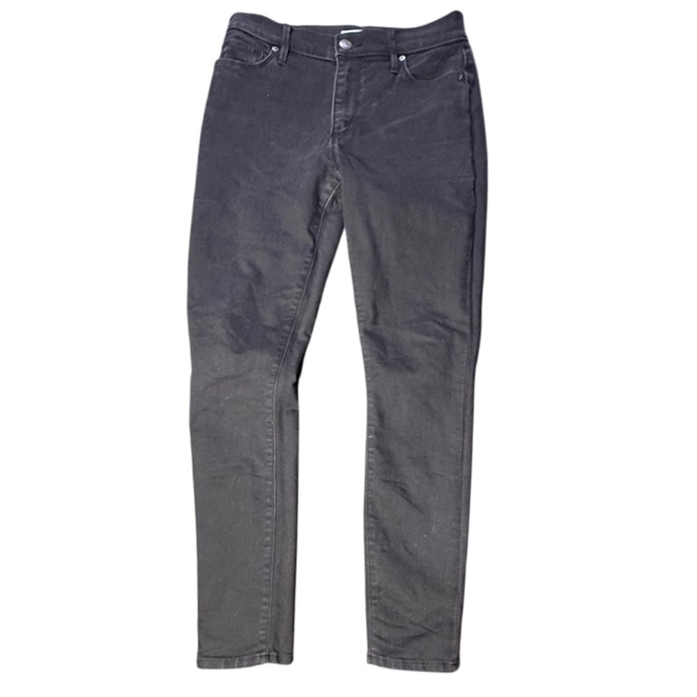LOFT Modern High‎ Waist Skinny Ankle Jeans Black Wash Size 2/26